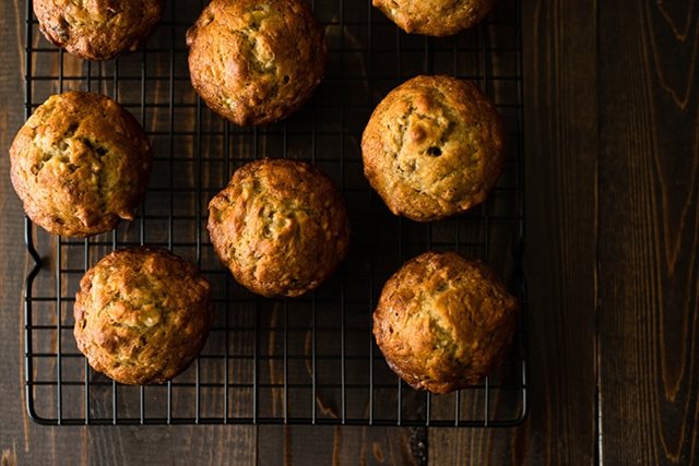 Bánh Muffin Chuối Hạt Óc Chó