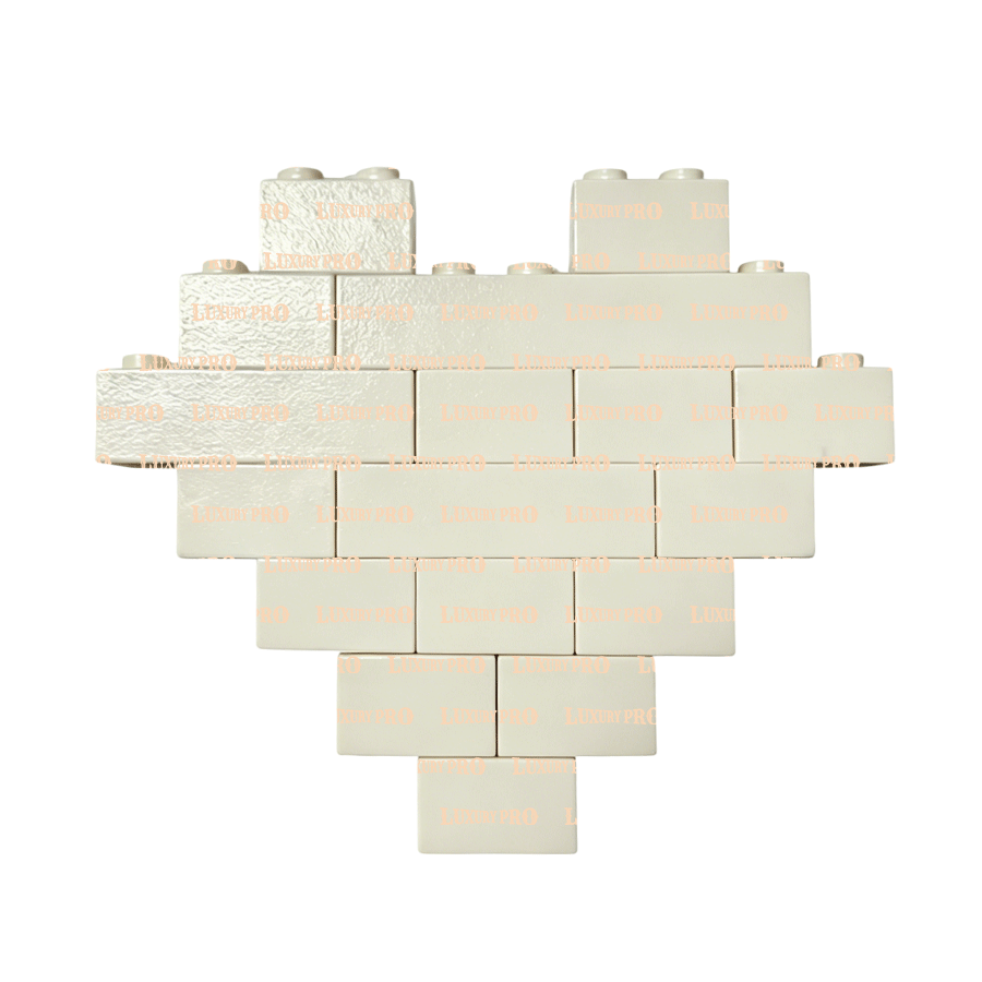 Lego Love Puzzle - Single Row