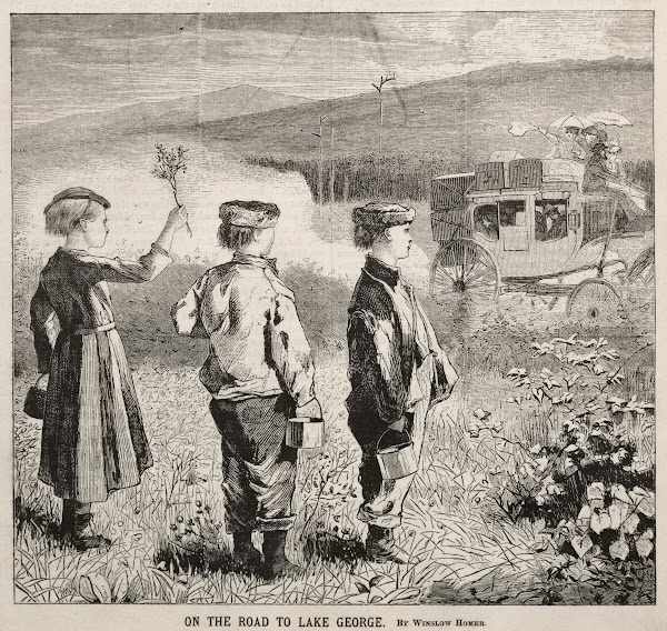 On the Road to Lake George 1869