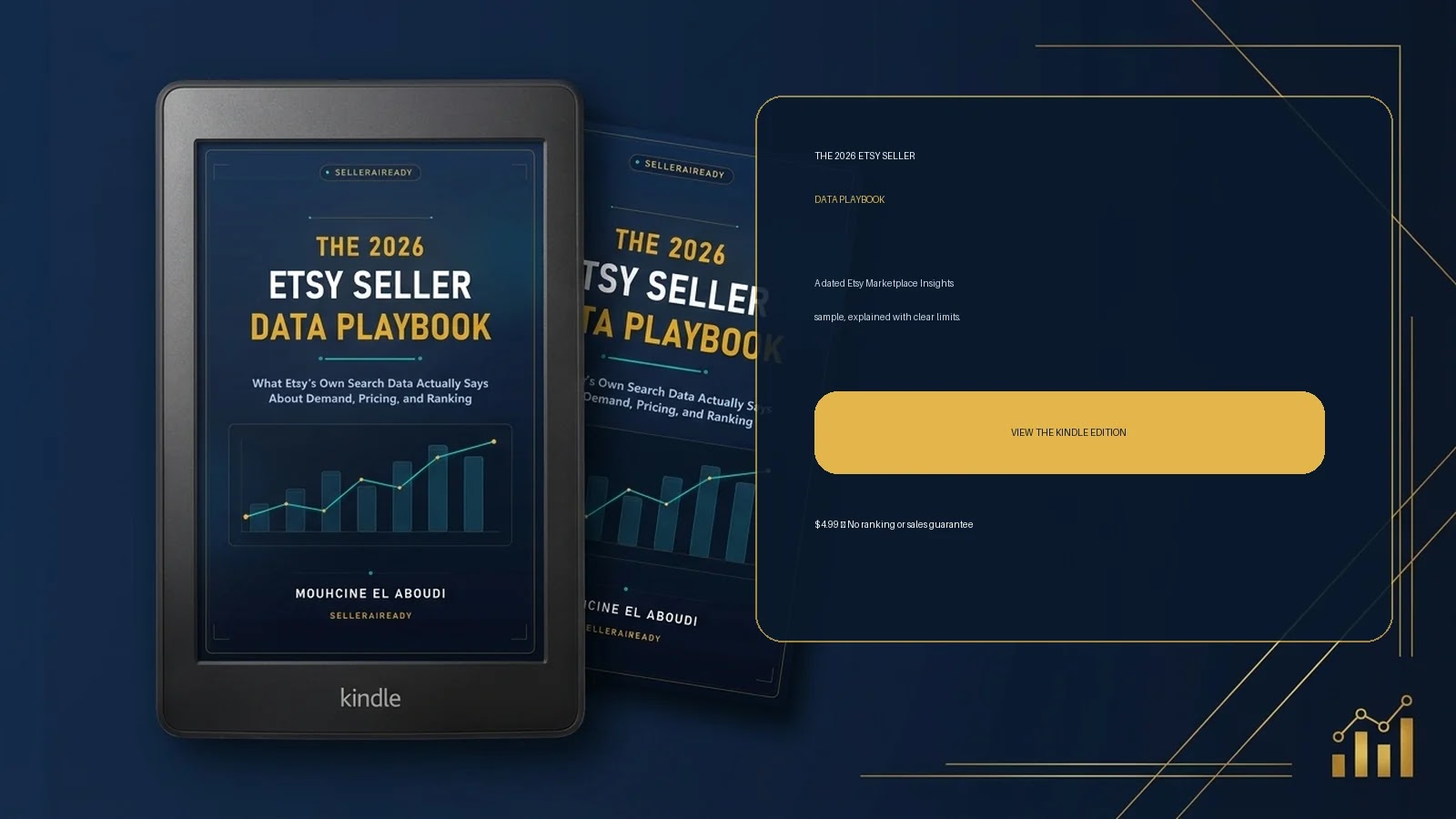 Kindle call to action for The 2026 Etsy Seller Data Playbook