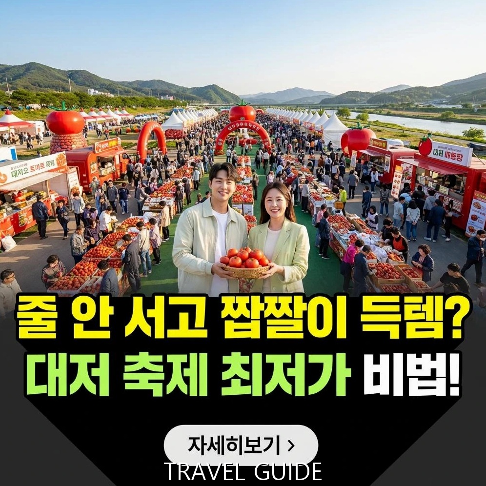 2026 대저 토마토 축제: 짭짤이의 비밀과 현명한 방문 전략