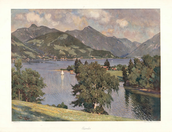 Tegernsee lake 1895