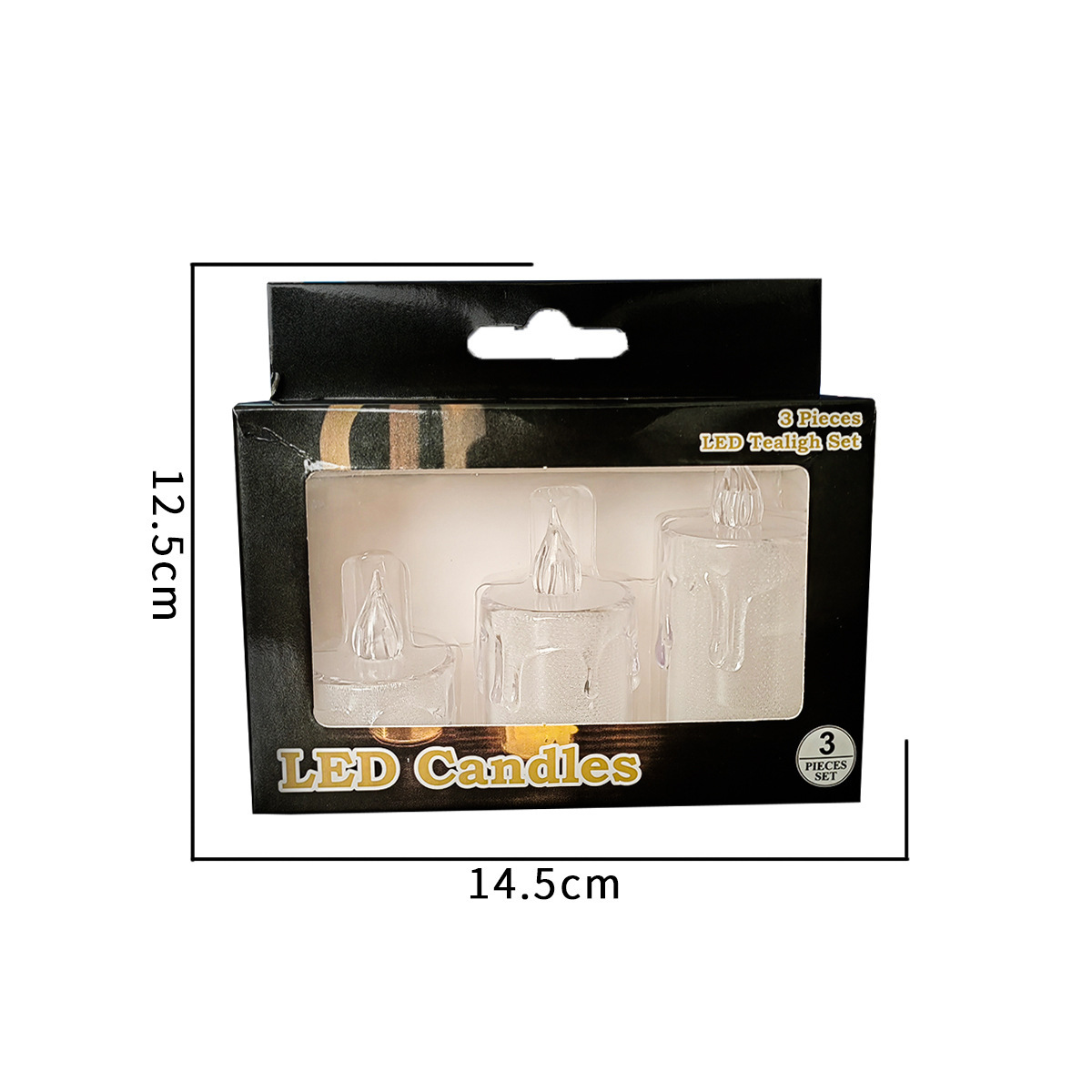 LED Crystal Candlelight with deceptively realistic appearance