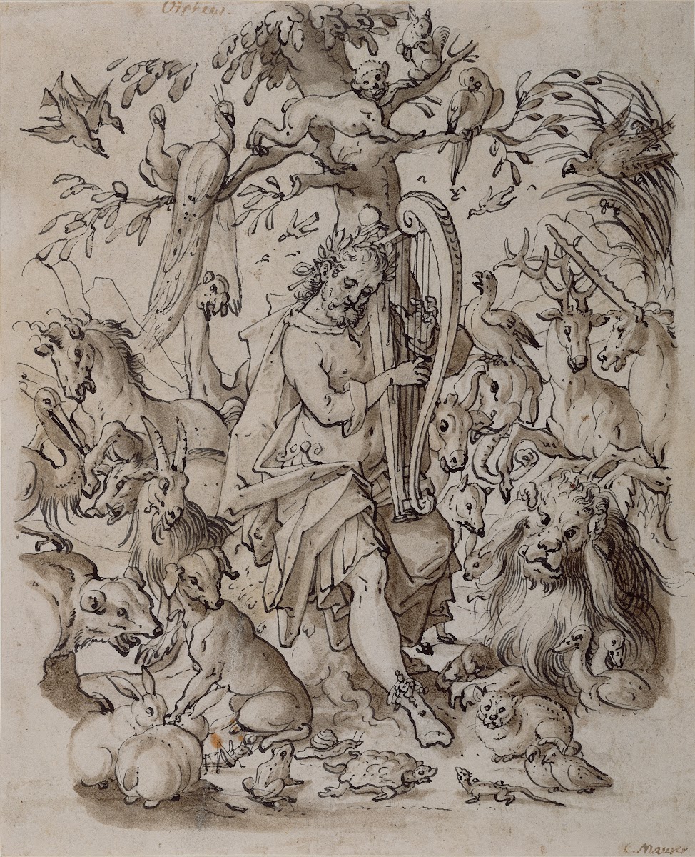 Orpheus Charming the Animals 1600
