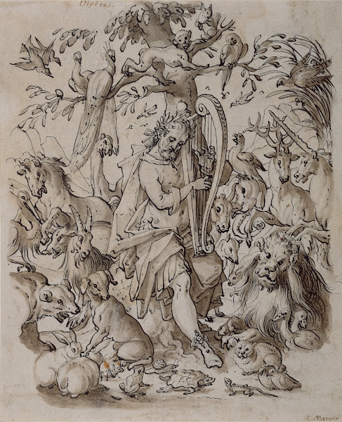 Orpheus Charming the Animals 1600