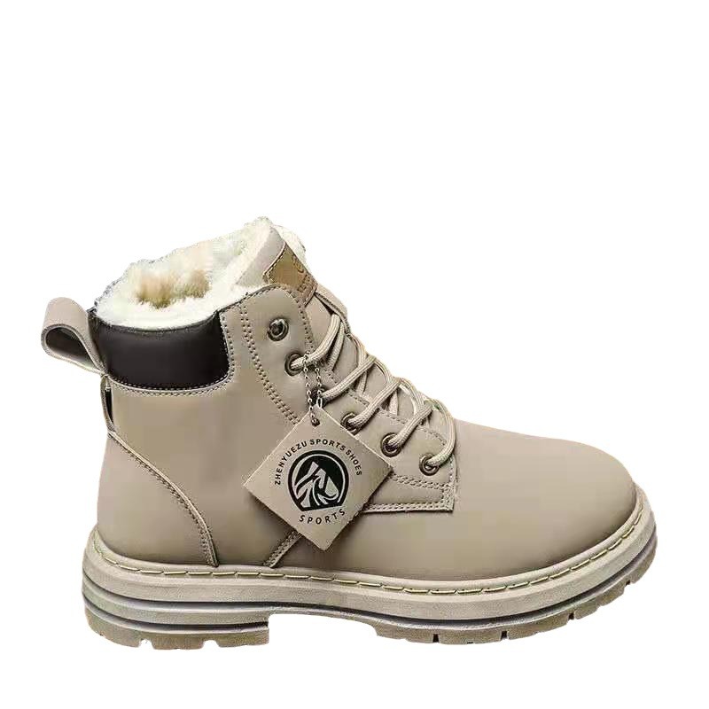 Gefütterte Herren-Winterstiefel, warm, rutschfest
