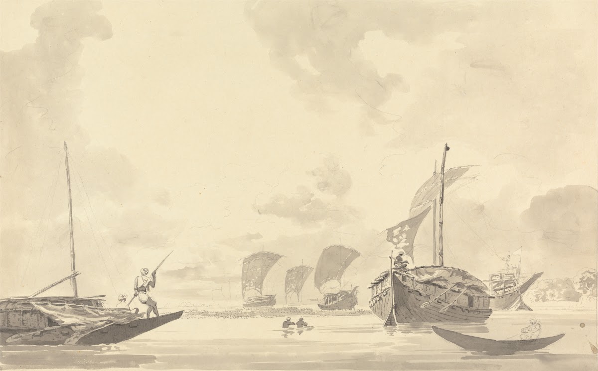 Boats on the Hoogley Hooghly River