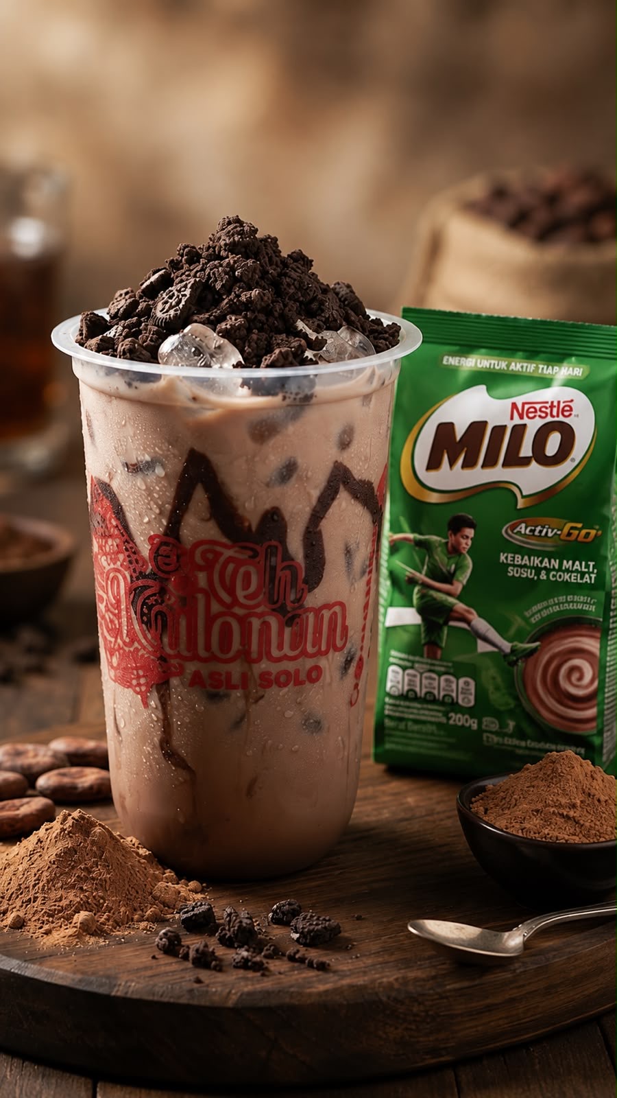 Foto Coklat Milo