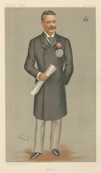 Vanity Fair Politicians  Madras Lord Wenlock 28 January 1893 1893