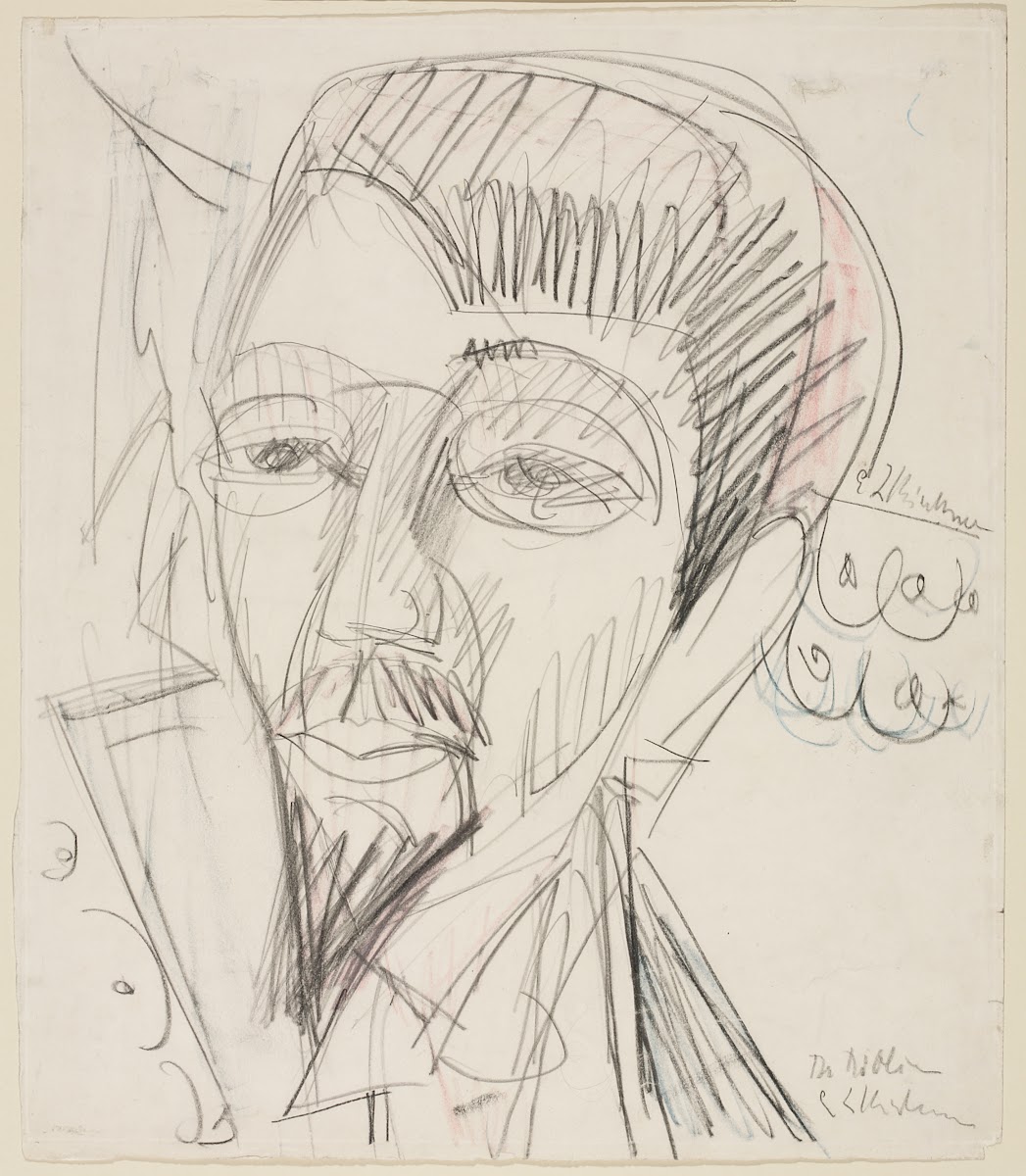 Portrait of Alfred Döblin ca 1913
