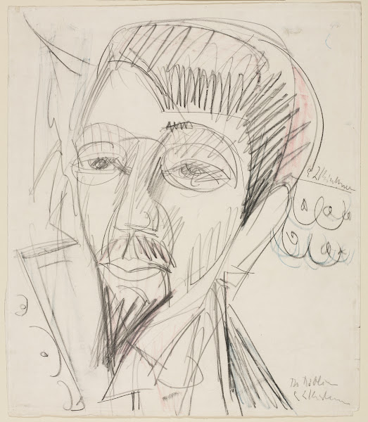Portrait of Alfred Döblin ca 1913