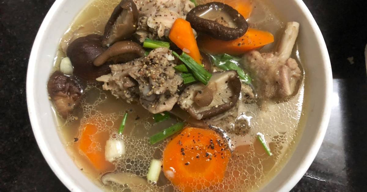 Vịt nấu nấm