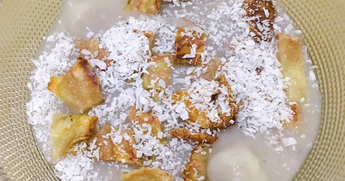 Chè khoai chuối cốt dừa