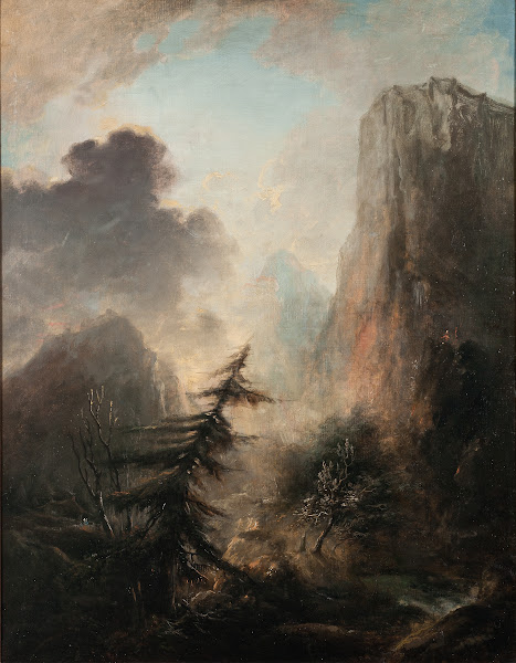 Romantic Landscape with Spruce from 1768 until 1780