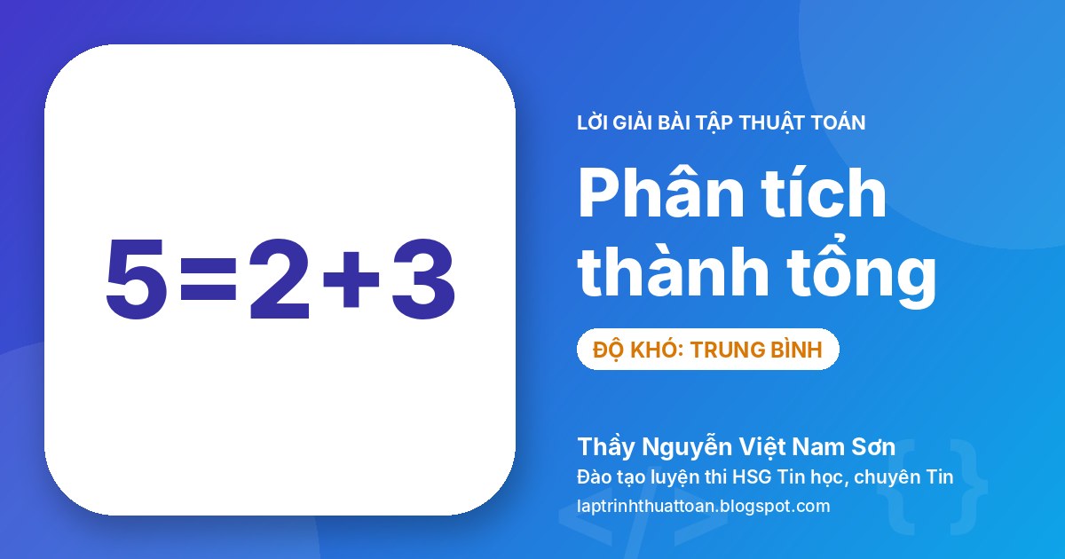 Phân tích thành tổng