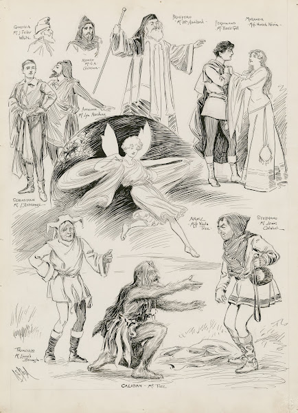 Scenes from The tempest 1904