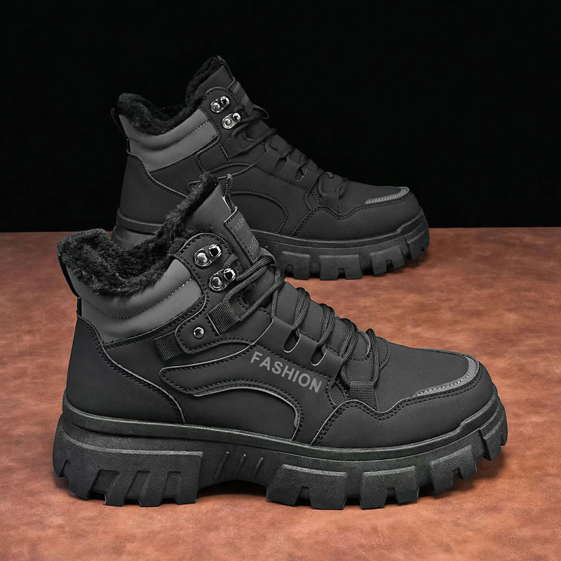 Insulated Men's Work Boots, Outdoor Booties