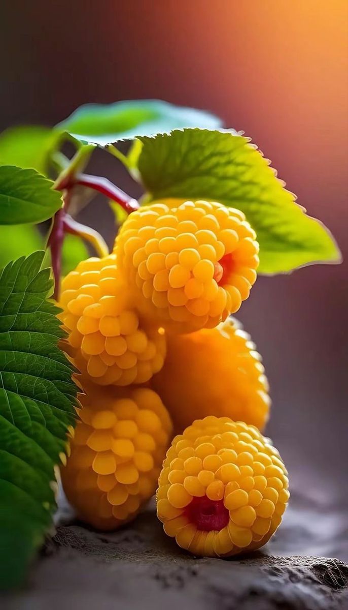 Yellow Raspberry Picture