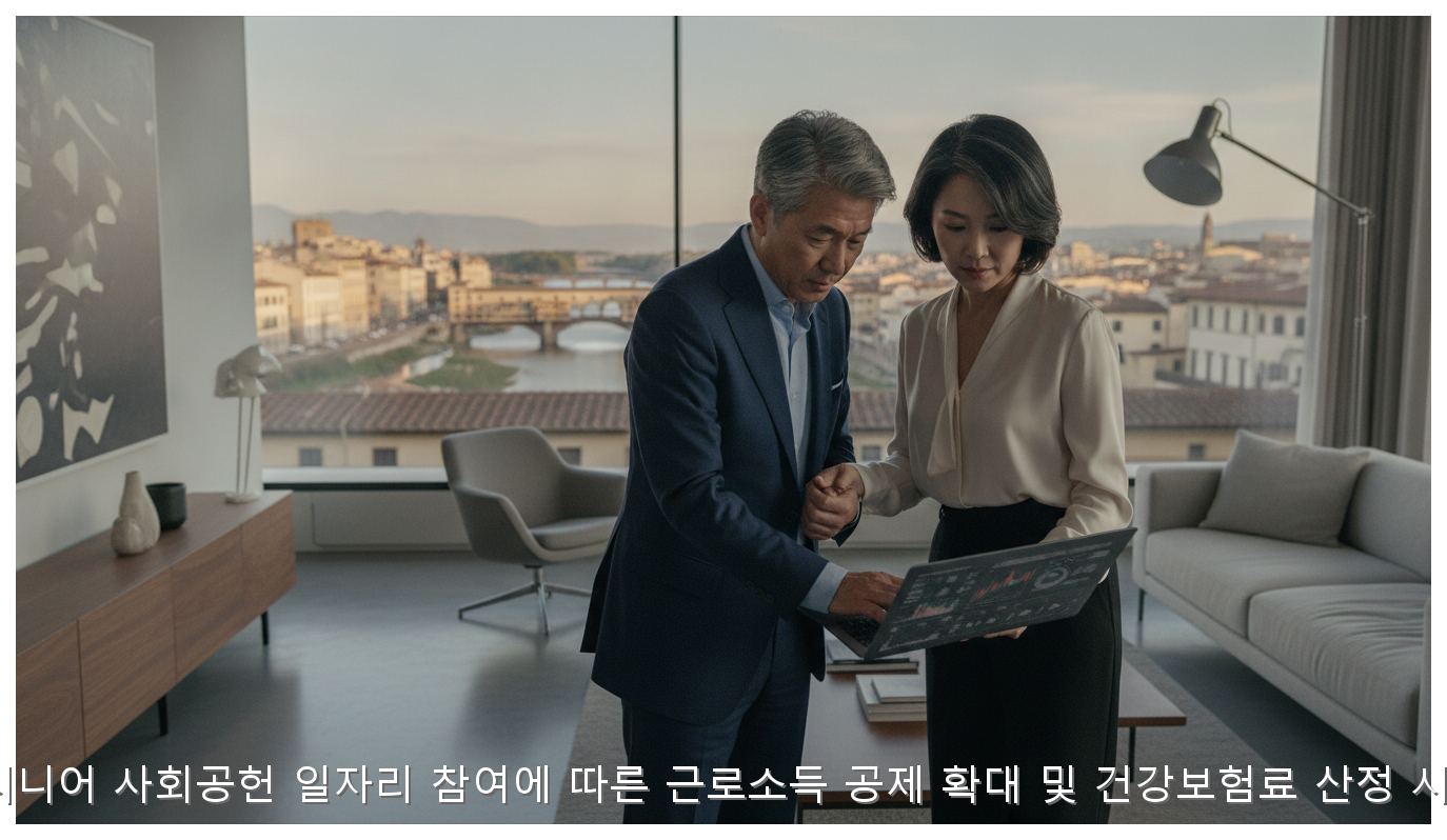 2026 시니어 일자리 소득공제 및 건보료 전략 핵심 안내 및 분석 인포그래픽 (5)