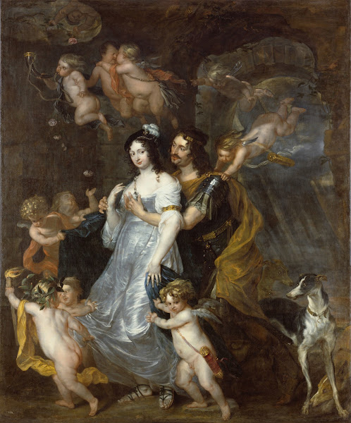 Dido and Aeneas in the cave 1646