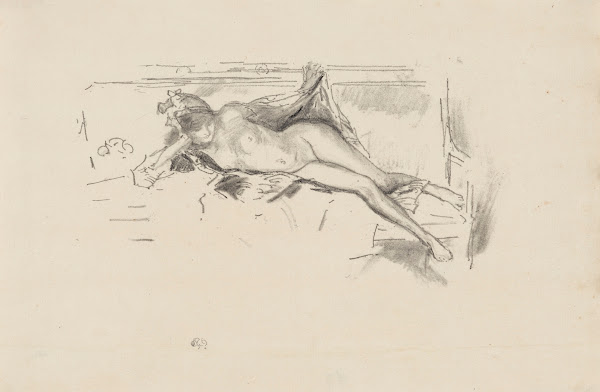 Nude Model Reclining 1893