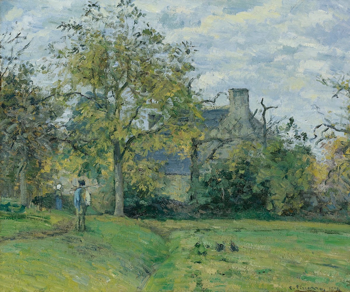 La Maison De Piette À Montfoucault 1874