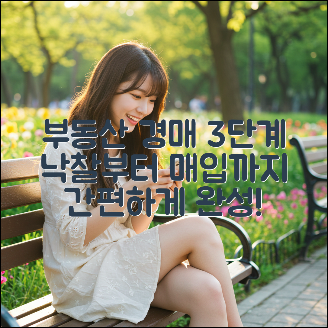 부동산 경매 낙찰 후 3단계 간편 매입 완성