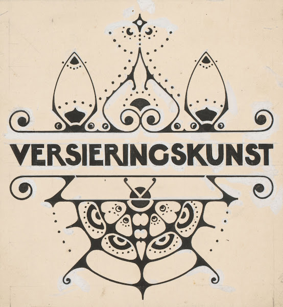 Ornament met vlinder 1884   1952