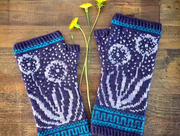 Strickmuster für Wishmaker-Fäustlinge