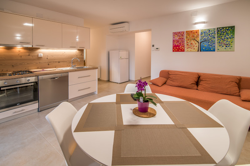 Living room in Apartment 4.