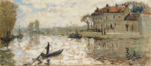 La Seine à St Monance 1932 1938
