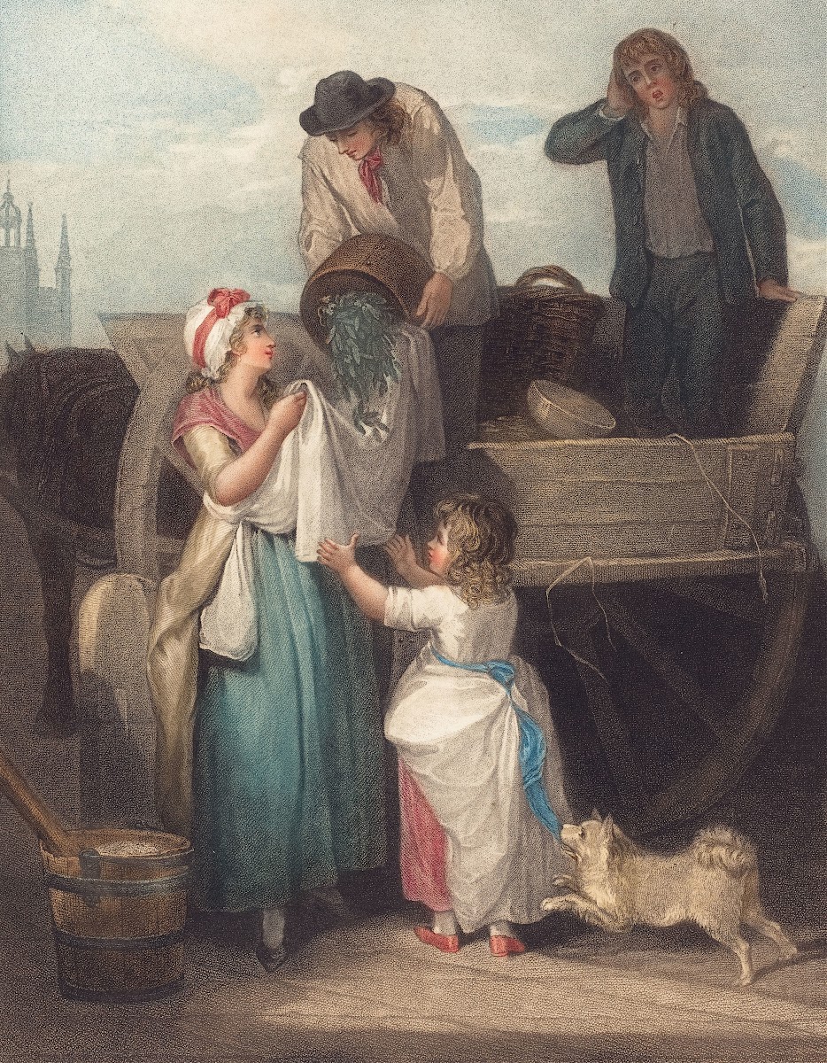 Fresh Gathered Peas Young Hastings 1795