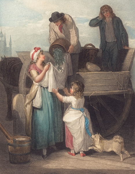 Fresh Gathered Peas Young Hastings 1795