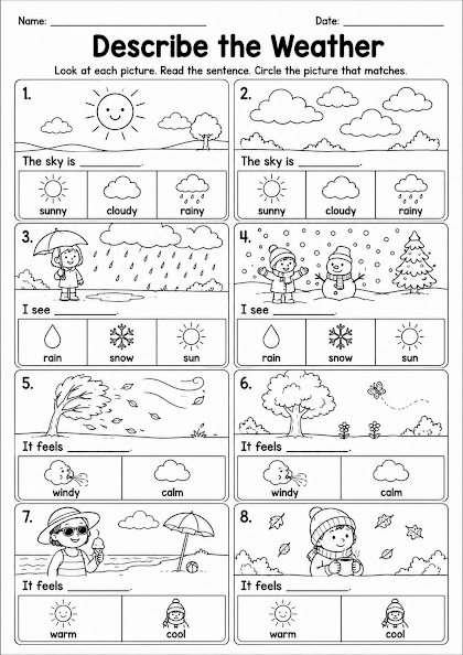 Describe the Weather