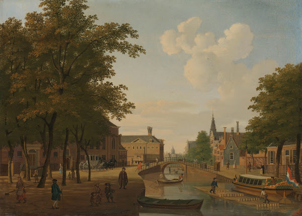 View of the Houtmarkt Amsterdam 1760   1787