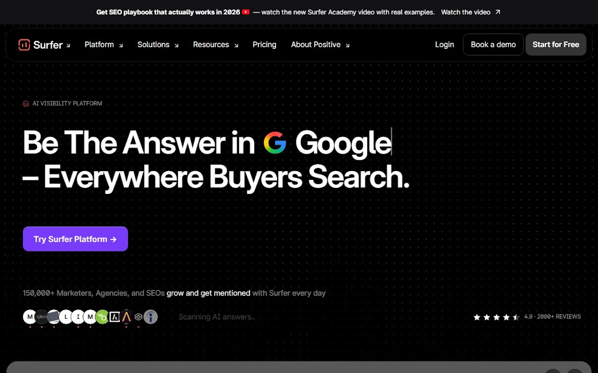 Captura de Keyword Surfer