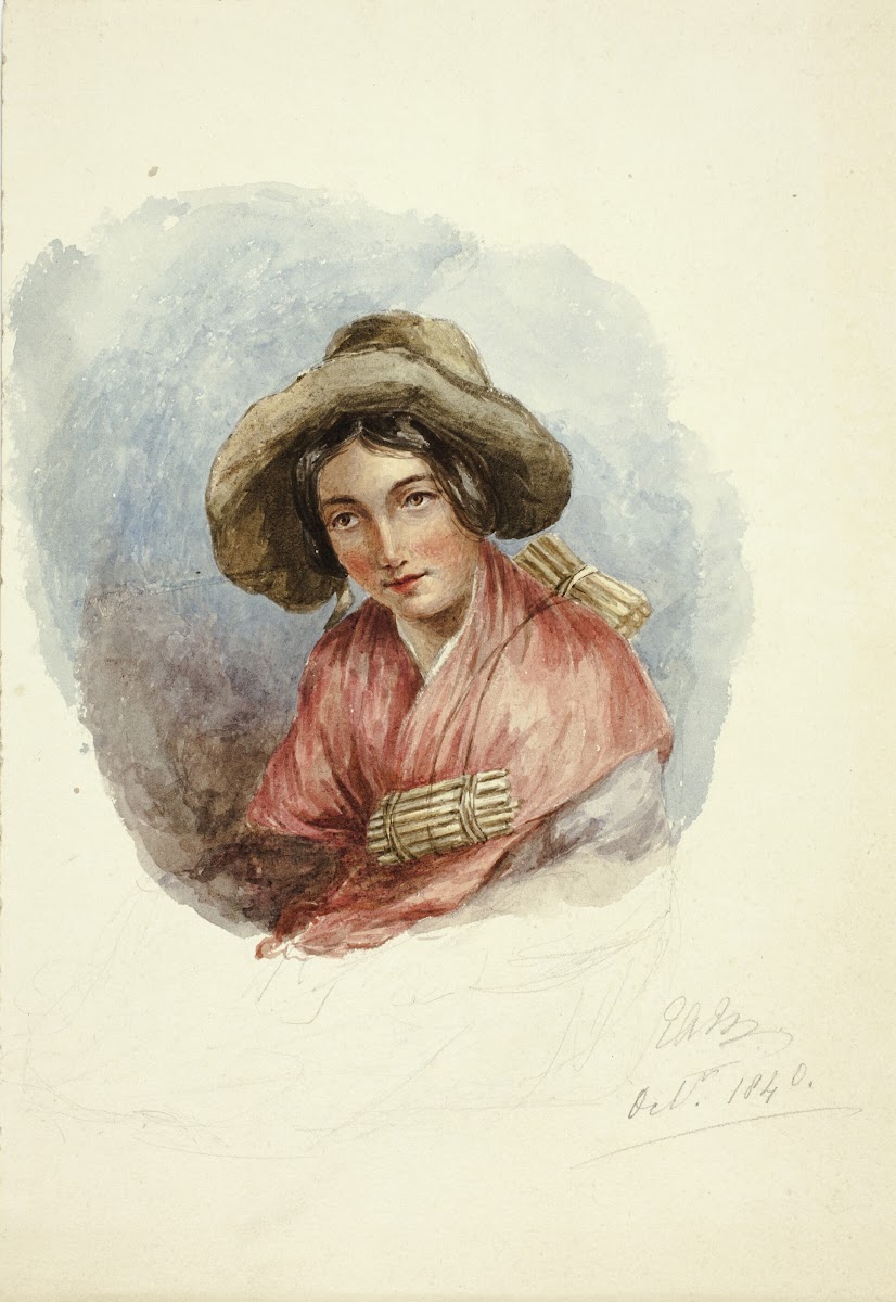 Portrait of Peasant Woman 1840