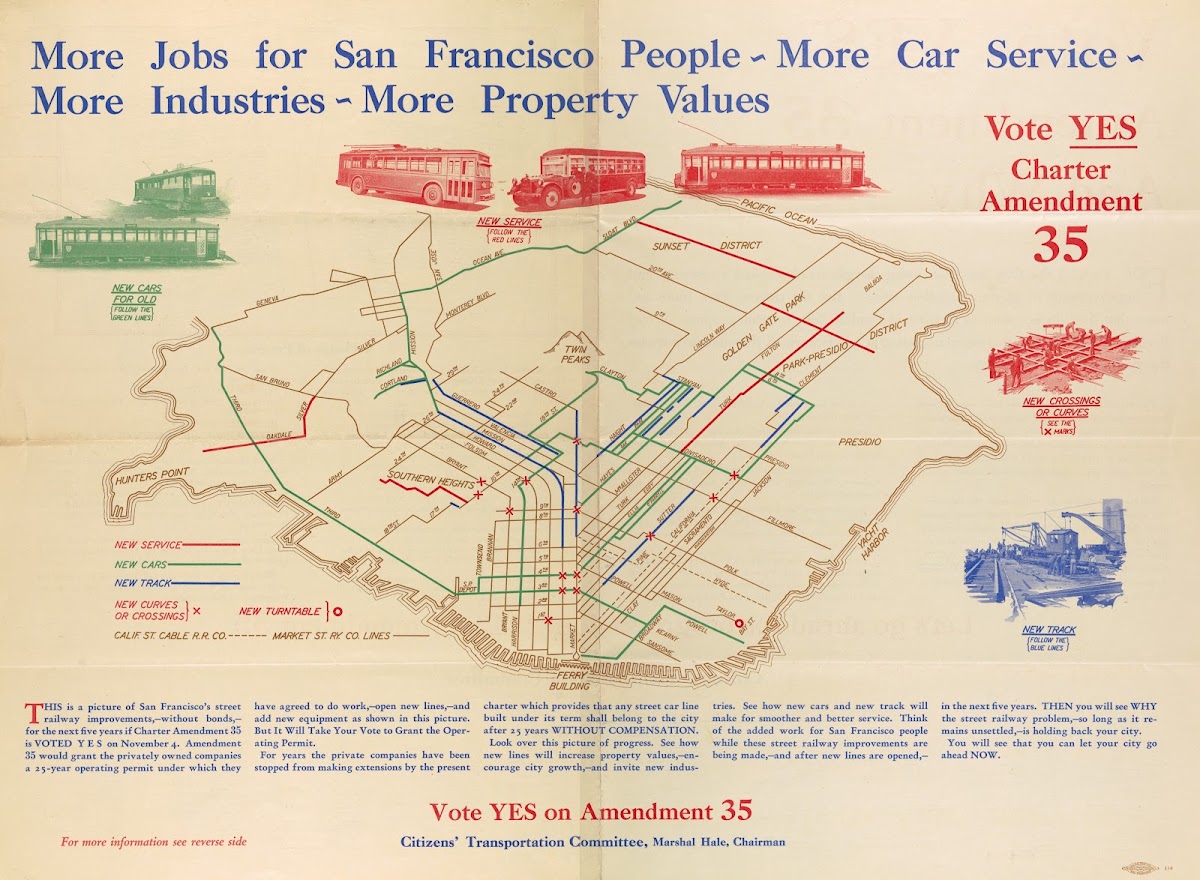 More Jobs For San Francisco People  More Car Service  More Industries  More Prop