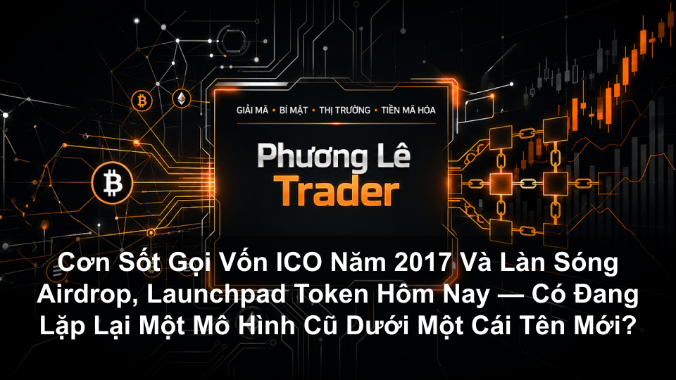 Cơn Sốt Gọi Vốn ICO Năm 2017 Và Làn Sóng Airdrop, Launchpad Token Hôm Nay — Có Đang Lặp Lại Một Mô Hình Cũ Dưới Một Cái Tên Mới?