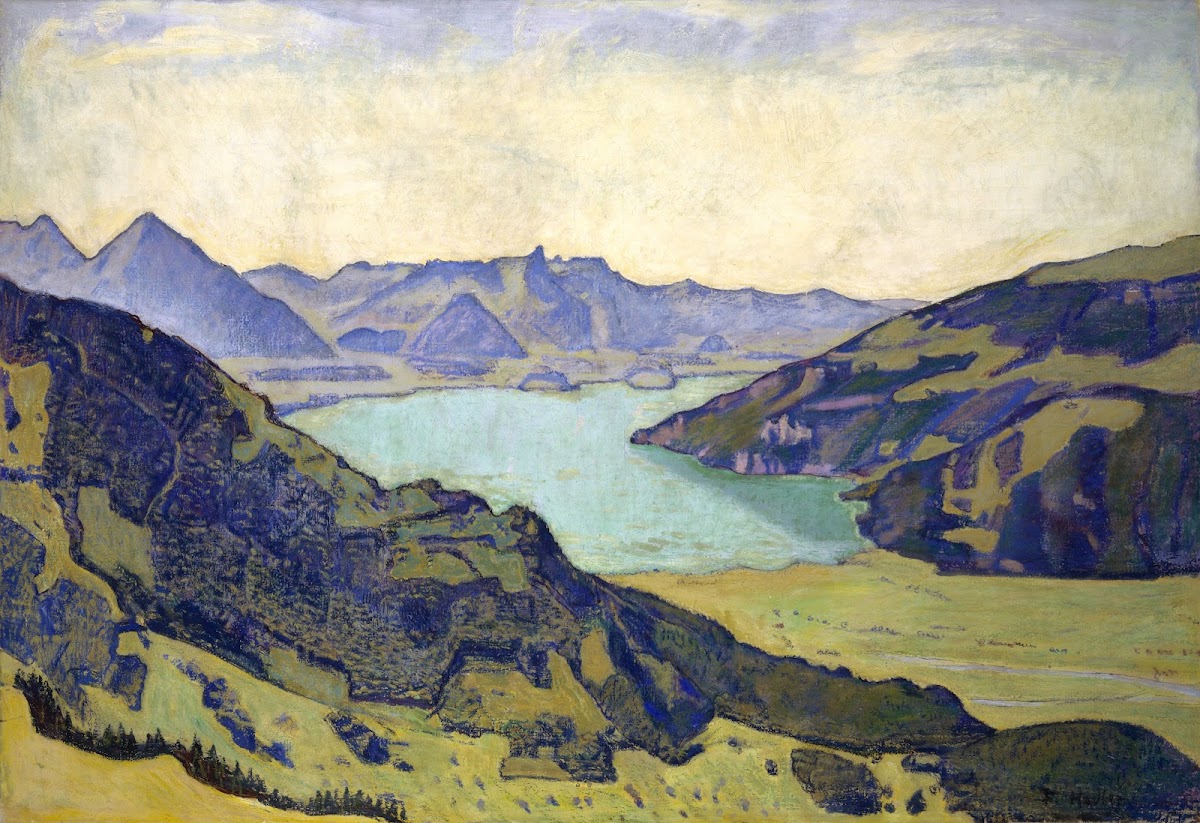 Lake Thun From Breitlauenen 1906