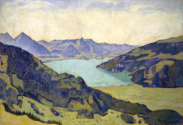 Lake Thun From Breitlauenen 1906