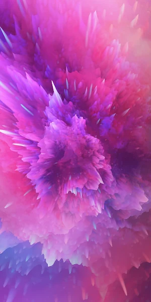 Color Burst, Pink, Red, Blue, Abstract 4K Wallpaper Background