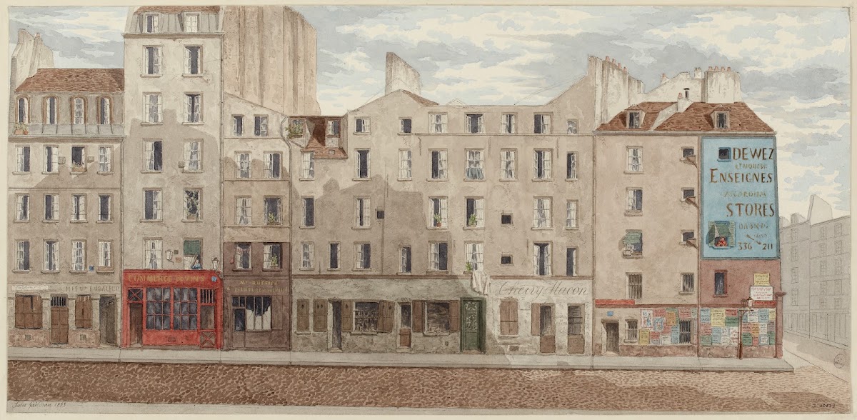 Rue des Filles Dieu Nº2 à 8 actuelle rue dAlexandrie depuis 1897 2ème arrondisse