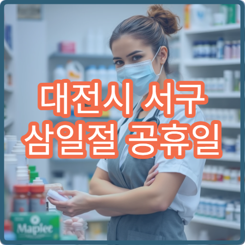 대전시 서구 삼일절 공휴일 응급의학과 진료 휴일 응급환자 치료