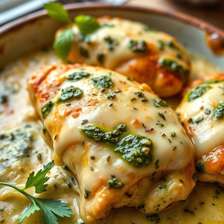 Creamy Pesto Chicken (Easy 30-Minute Recipe) – One-Skillet Comfort