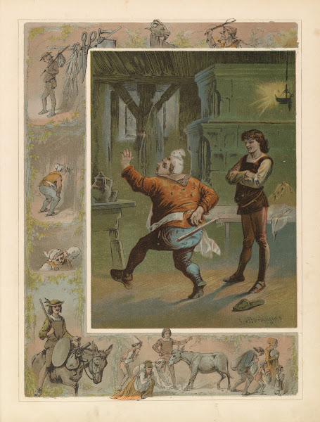 Tafeltje dek je ezeltje strek je knuppel uit den zak 1890s