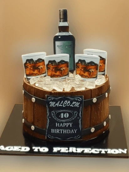 Aged To Perfection Birthday Cake CB-NC647