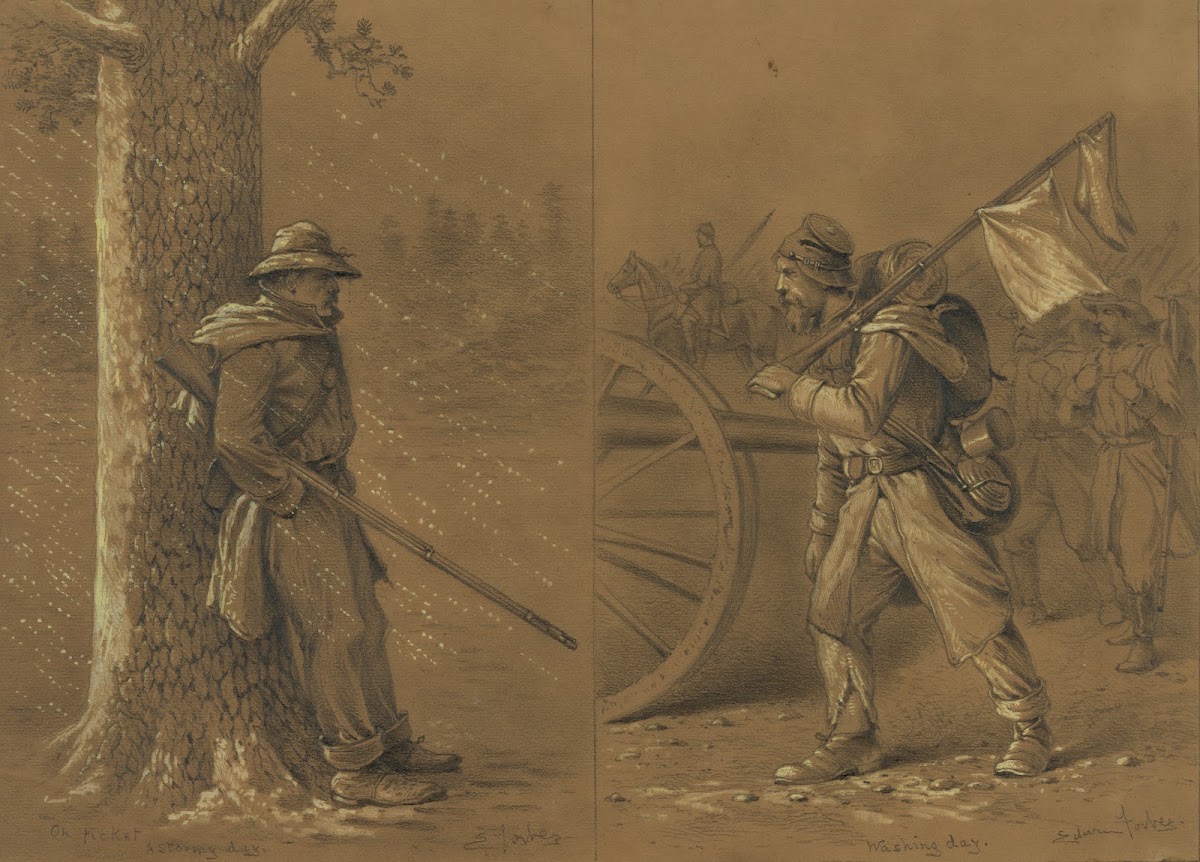 A rainy day on picket 1861 1876