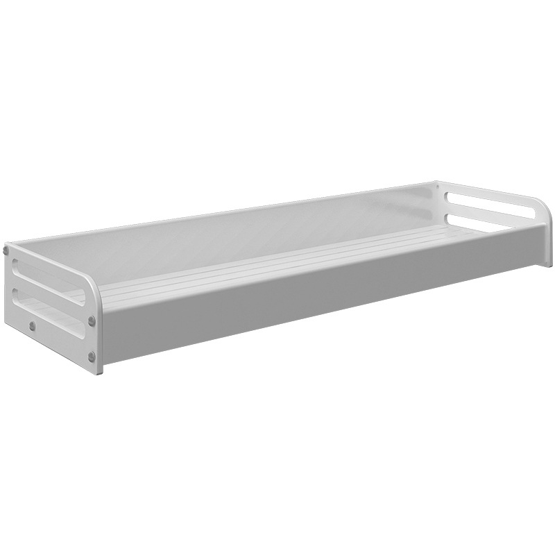 Wandregal aus Aluminium, bohrfrei, für Küche