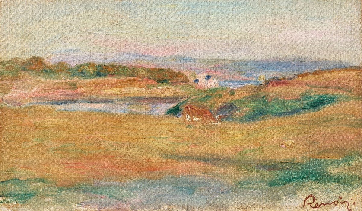 Paysage près de la mer 1895